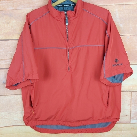 𝅺🍄3/50$🍄 SUNICE Golf Weather short sleeve 1/4 zip shirt jacket windbreaker - Picture 5 of 11